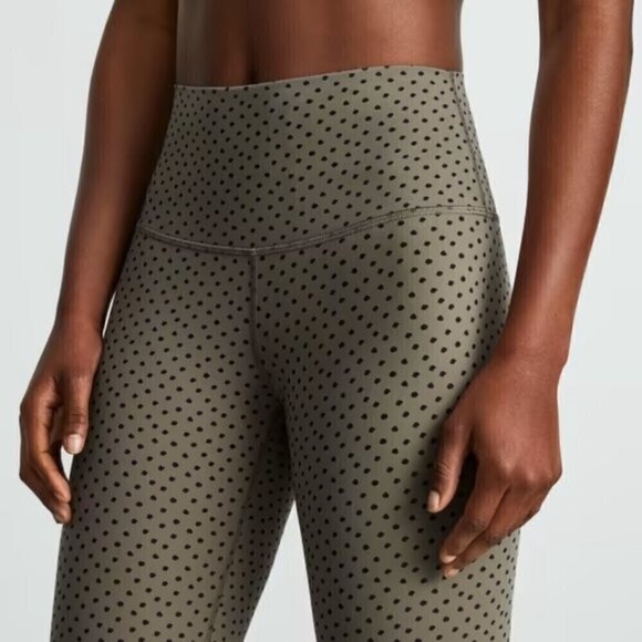 Everlane Perform Leggings High Rise Lightweight Ankle Polka Dot Size S NWT - Picture 2 of 8